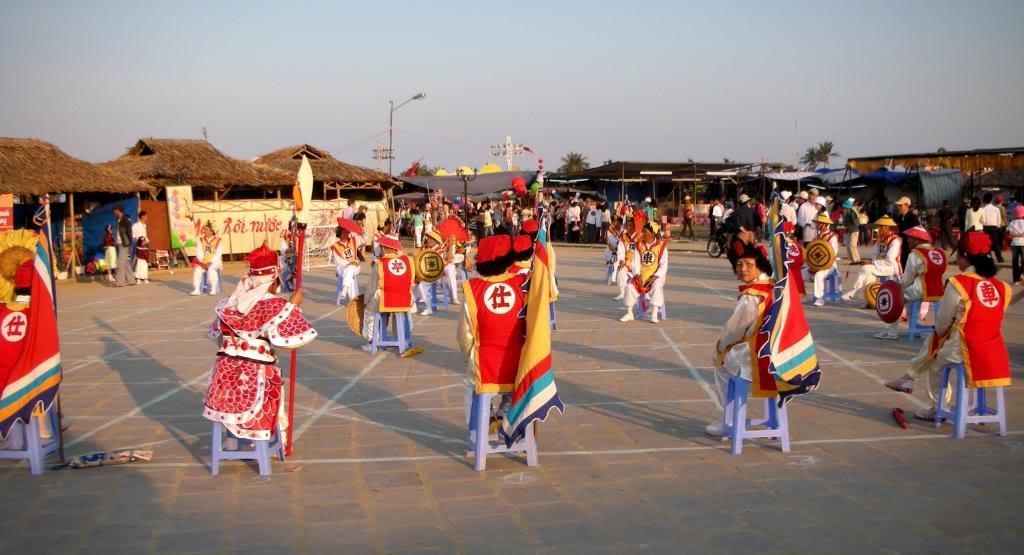 Human chess in Vietnam