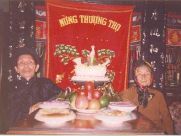 Longevity custom features Vietnamese native culture