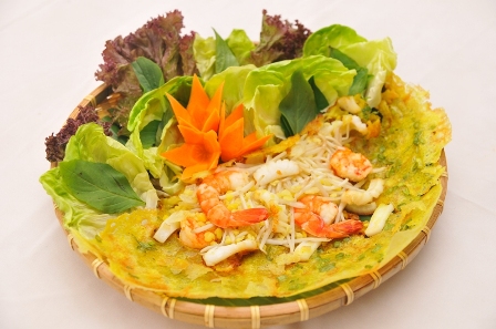 The unique Banh Xeo in Vietnam